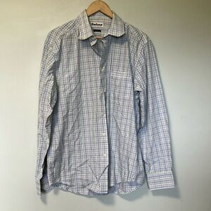 Barbour Men's Light Plaid Shirt